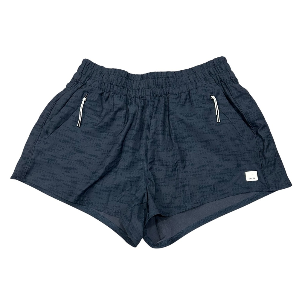 Vuori Clementine 2.0 Short Womens Small Black Camo VW387 Running Athletic